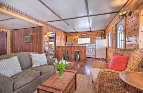 Rangeley Cabin | 8 Mi to Saddleback Ski Area: Cabin w/Fire Pit