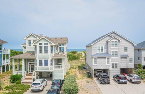 Corolla House | A Beach Ball - Corolla, Crown Point, Semi-Oceanfront, 50 Ft to Beach Access, Community Pool, Hot Tub, Pets OK