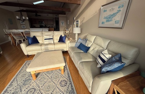 Townsend's Inlet House | A Beautiful Large 4 Bedroom Home just 50 feet from the beach access.