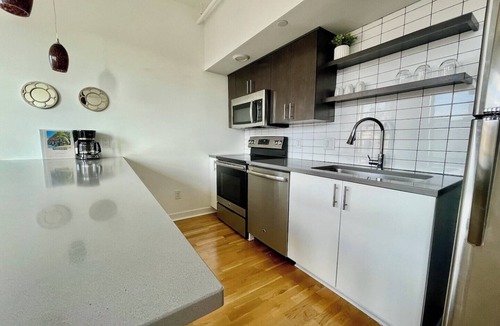Old Market Apartment | A historic 900 square foot Atrium loft in the heart of the Old Market