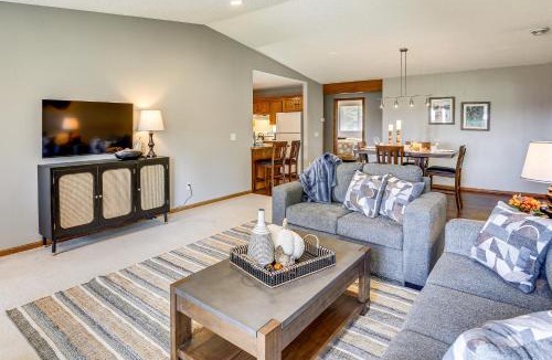 Waterville House | Across from Tetonka Lake: 4-Season Getaway!