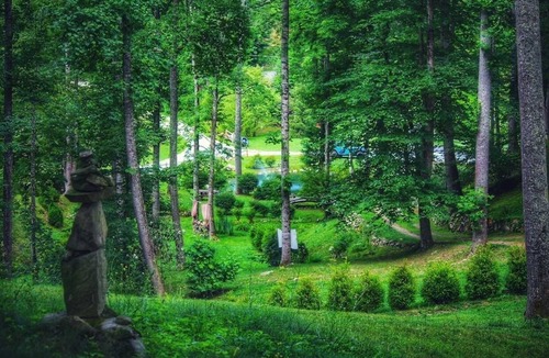 Sugar Grove Cabin | Airstream Glamping at a Petting Zoo and Hot Tub