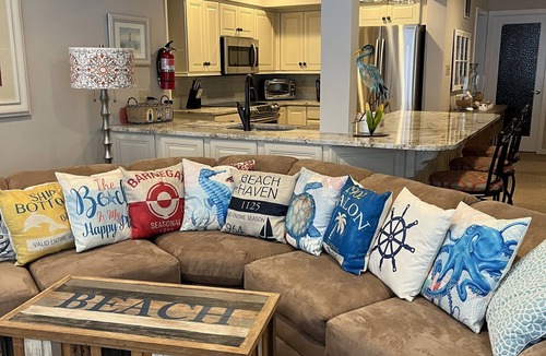 North Beach Haven Condo | All new photos! Bayfront! Close to Fantasy Island, shops, restaurants and more!