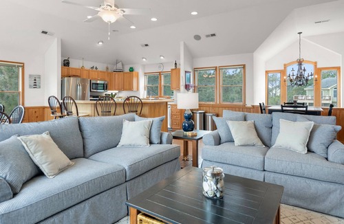Whalehead Beach House | All Will Be Whale: Oceanside | Private Heated Pool | Hot Tub | Rec Room