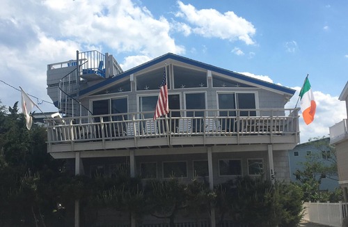 Ortley Beach House | Barnegat Light 2nd from beach- bright, open 3 BR 1.5 BA with ocean views!