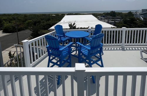 Ortley Beach House | Barnegat Light 2nd from beach- bright, open 3 BR 1.5 BA with ocean views!