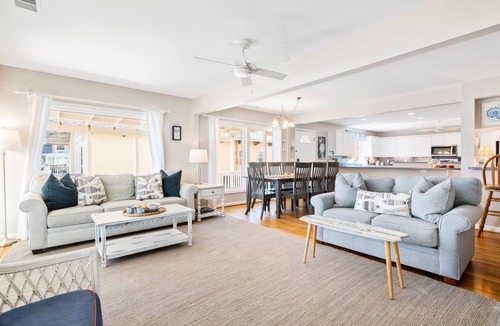 Folly Beach House | Beach Getaway at 'Bacon in the Sun' with Stunning Ocean Views and in a Quiet Area!