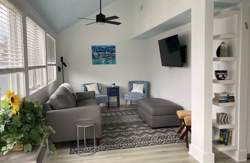 Bradley Beach House | Beach Home. Renovated Carriage House