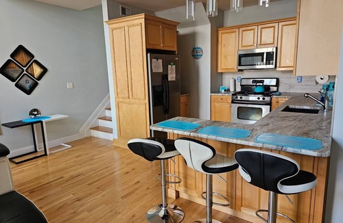 Seaside Heights House | Beach/Ocean Front Townhouse - 3 BDRMs, 2.5 BRs, Garage, Sleeps 8, 6 Beach Badges
