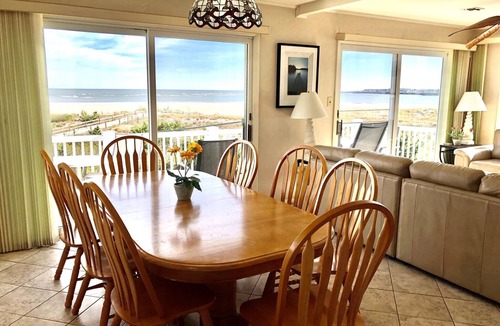 Townsend's Inlet House | Beachfront with Inlet and Avalon Skyline Views! Clean, Comfortable & Convenient!