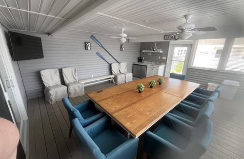 Townsend's Inlet Condo | Beautiful 4 Bedroom Townsends Inlet Home with Bay Views!