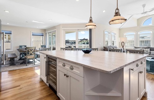 Harvey Cedars House | Beautiful 5 Bedroom beach block with swimming pool, decks, indoor/outdoor living