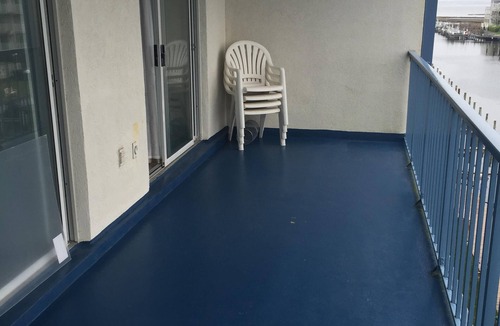 North Ocean City Condo | BEAUTIFUL & CLEAN! Waterfront condo with epic sunsets and a POOL!
