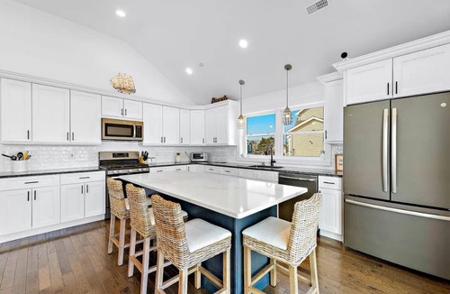 Beach Haven West House | Beautiful lagoon front home! Heated inground pool. Only minutes to LBI beaches.