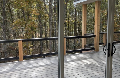 LaGrange House | Beautiful luxury lake front home with private dock and outdoor fireplace