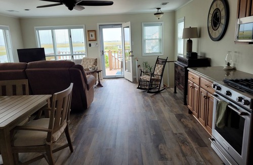 North Wildwood House | BEAUTIFUL WATER AND SUNSET VIEWS WITH 2 DECKS AND DOCK WATERFRONT PROPERTY!