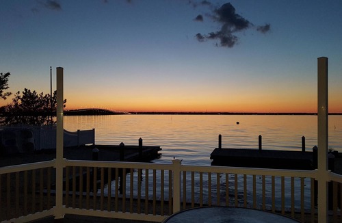 Seaside Heights House | Beautiful Waterfront Escape, on sleepy island close to the action.