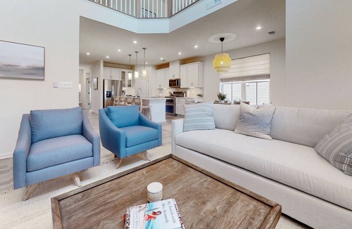 Millville Villa | Bishop's Landing new villa with EVC, fireplace, outdoor pool, gym, and tennis