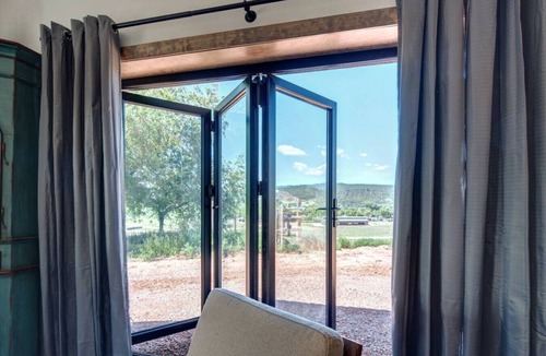 Rapid City Apartment | Black Hills Tiny Resort Modern Farm Side