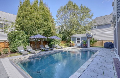 South Rehoboth House | Blue Laurel Rehoboth-Beach House w/Heated Pool | Short Walk to Beach & Downtown