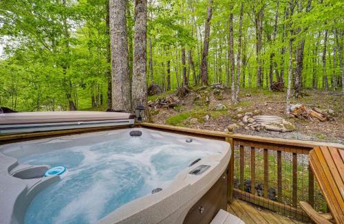 Charter Hills House | Blue Ridge Mtn Cabin: Hot Tub & Mountain Views
