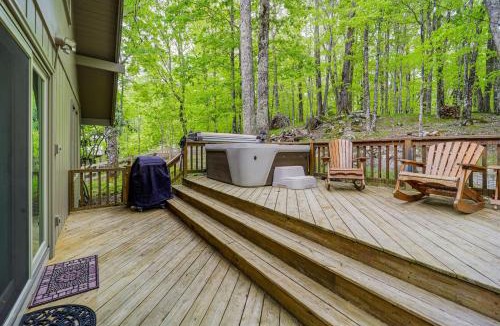 Charter Hills House | Blue Ridge Mtn Cabin: Hot Tub & Mountain Views