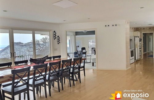 Wabasha House | Bluff top home with expansive views