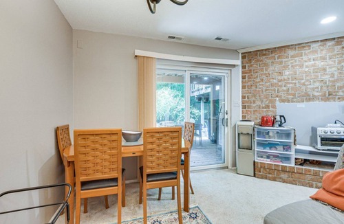 Simpsonville House | Bottom Floor Apartment with a Patio | Merriweather