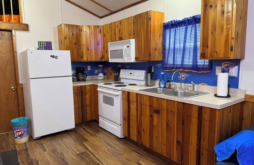 Texanna Cabin | Boulder Ridge Cabin 4: Thunder Road - Newly Renovated Tiny Cabin Escape