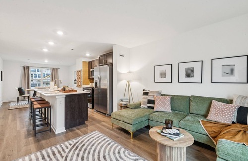 Solon Mills House | BRAND NEW 3-bedroom, 2.5 bath townhome with 70 inch TV