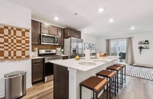 Solon Mills House | BRAND NEW 3-bedroom, 2.5 bath townhome with 70 inch TV