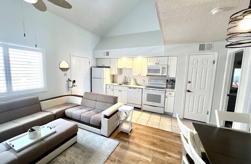 Southend Condo | Brigantine Beachfront 2 Bd Condo with Pool & ocean views