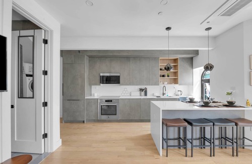 Bushwick Apartment | Bright Modern Retreat with Balcony