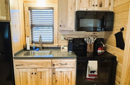 Frank Cabin | Buck Hill Campground Tiny Home Cabin #1