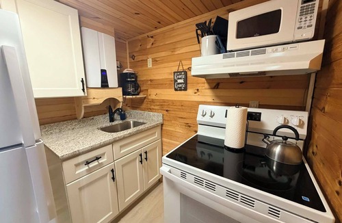 Frank Cabin | Buck Hill Campground Tiny Home Cabin #4