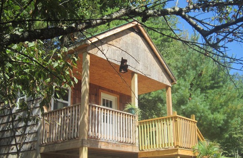 Mountain City Cabin | Cabin built for two! A cozy space designed to compliment the details.