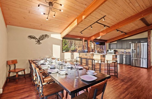 Beech Mountain House | Cabin w Hot Tub, Theater, Game Room, Fire Pit, Bar