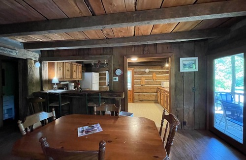 Cherokee Cabin | Cabins In The Pines Unit 3-Motorcycle Friendly-Wood Fireplace - Covered Porch