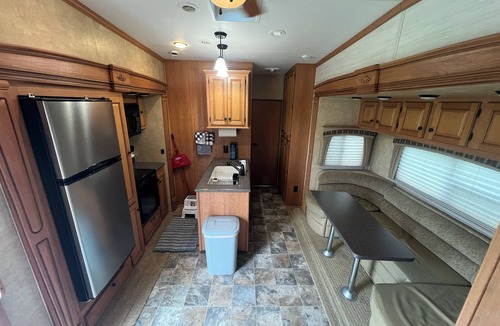 Moravia RV Rental | Cardinal Camper Getaway at Eddy's Place-Sleeps 8