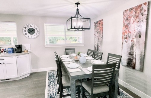 Westminster House | Central 5-BR Retreat with Basement Kitchenette & Convenient Freeway Access