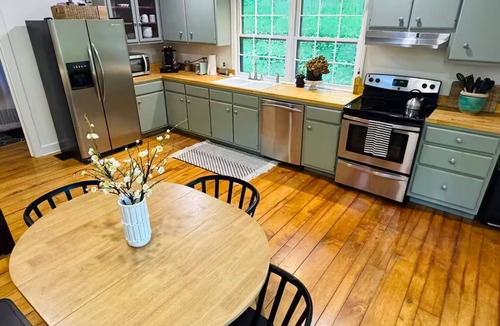 Bynum House | Charming 2-bedroom retreat nestled in the pines on a pond. 15 minutes from UNC