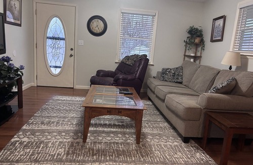 Mountain City House | Charming 3-bedroom house in Mountain City beautiful big coy pond in backyard