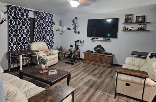 Rapid City House | Charming 3-bedroom house with AC, WiFi, 2-car attached garage and fenced yard