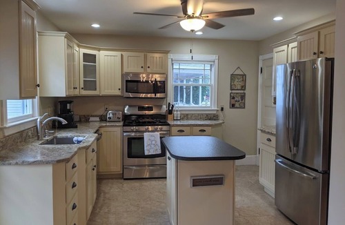 Upper Village Cottage | Charming Cottage- White Mountains retreat w/Private Hot Tub and Fire Pit
