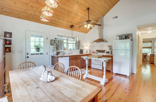 Lawley Cottage | Charming Lawley Cottage: Deck, Fire Pit & Yard!