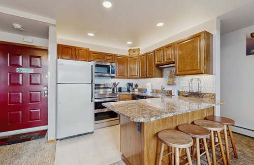 Wildernest Condo | Charming Mountain View Condo with WiFi, Fireplace
