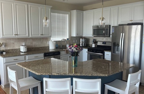 Beach Haven West House | Charming Waterfront 4-bedroom house - Boat & 2 Jetski docks, hot tub and more!