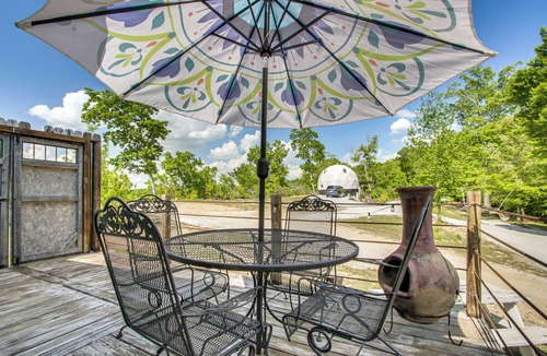 Rogersville Apartment | Couple's Retreat w/Creek Access in Rogersville