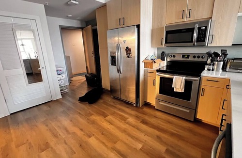 Madison Apartment | Cozy 1-bedroom apartment for yourselfin the middle of downtown with gym, pool