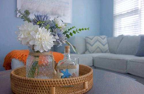 Town Bank House | Cozy 4-bedroom house in North Cape May with WiFi, AC, sleeps 8
